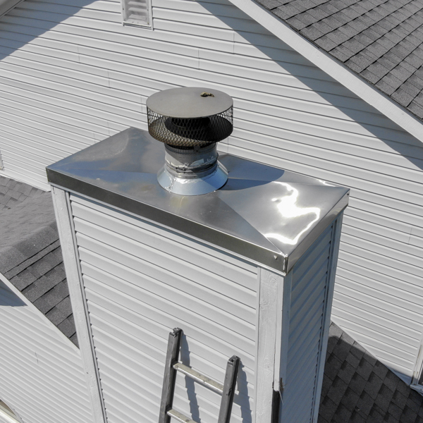 professional chimney cap and chase cover installation in Perdido Key FL