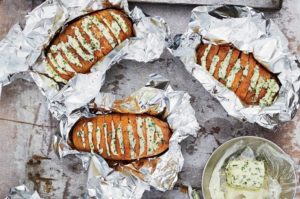Twin Eagles Grilled Baked Potatoes