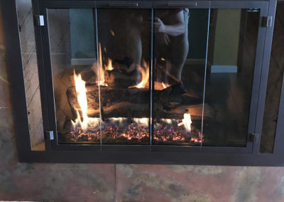 Glass Fireplace Doors Pensacola FL