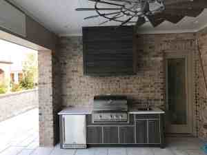 outdoor kitchen bar and grill