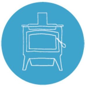 EPA wood heater Step 2 emissions compliance label