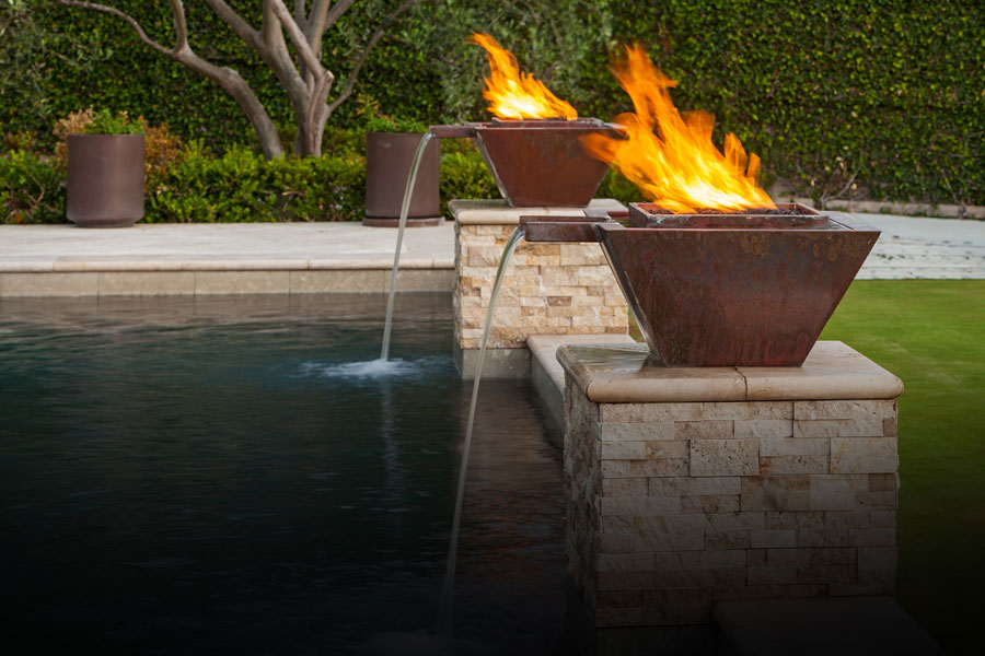 outdoor fire features and fire pits in Pensacola FL