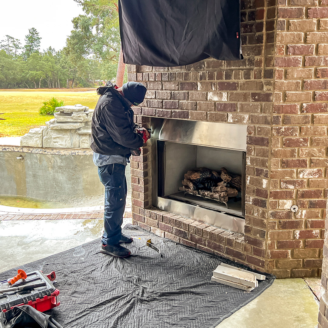 Get your Outdoor Fireplace Installed in Perdido Key FL 