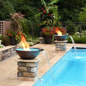 Fire and Water Feature Installations in Destin FL