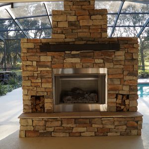 Destin FL Outdoor Fireplaces